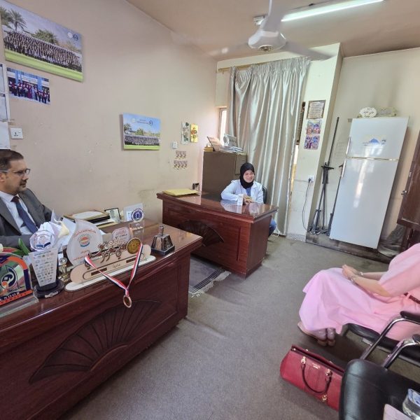 طلبة المرحلة الثالثة (فارم دي) يؤدون اختبار المهارات السريرية (16)