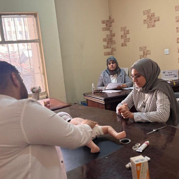طلبة المرحلة الثالثة (فارم دي) يؤدون اختبار المهارات السريرية (31)