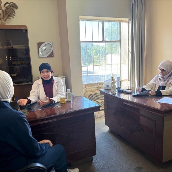 طلبة المرحلة الثالثة (فارم دي) يؤدون اختبار المهارات السريرية (34)