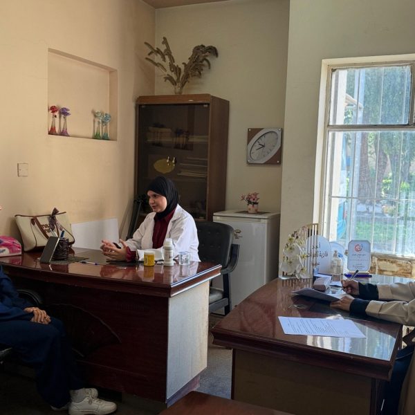 طلبة المرحلة الثالثة (فارم دي) يؤدون اختبار المهارات السريرية (35)