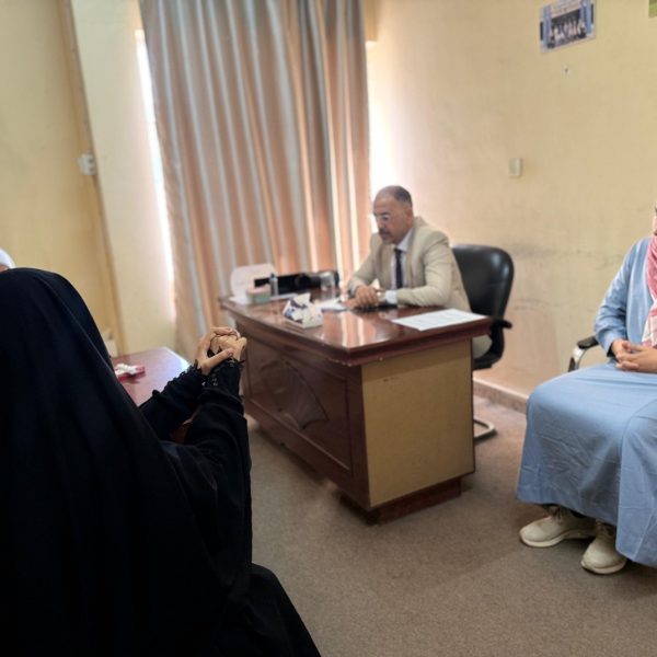 طلبة المرحلة الثالثة (فارم دي) يؤدون اختبار المهارات السريرية (36)