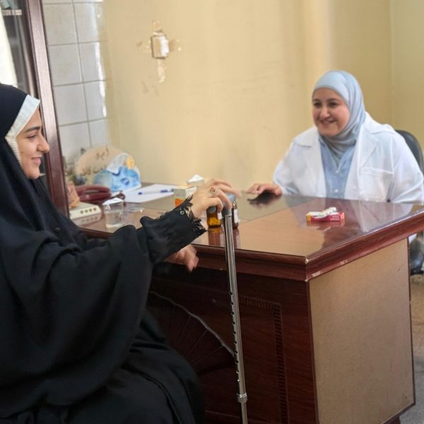 طلبة المرحلة الثالثة (فارم دي) يؤدون اختبار المهارات السريرية (38)