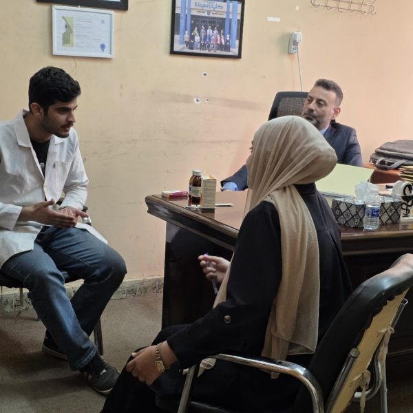 طلبة المرحلة الثالثة (فارم دي) يؤدون اختبار المهارات السريرية (8)